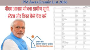 PM Awas Gramin List 2026